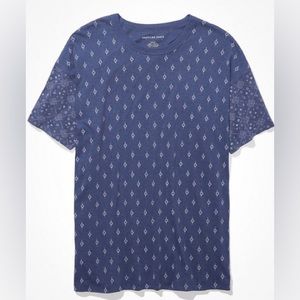 American Eagle Oversized Crewneck True Tee - XL